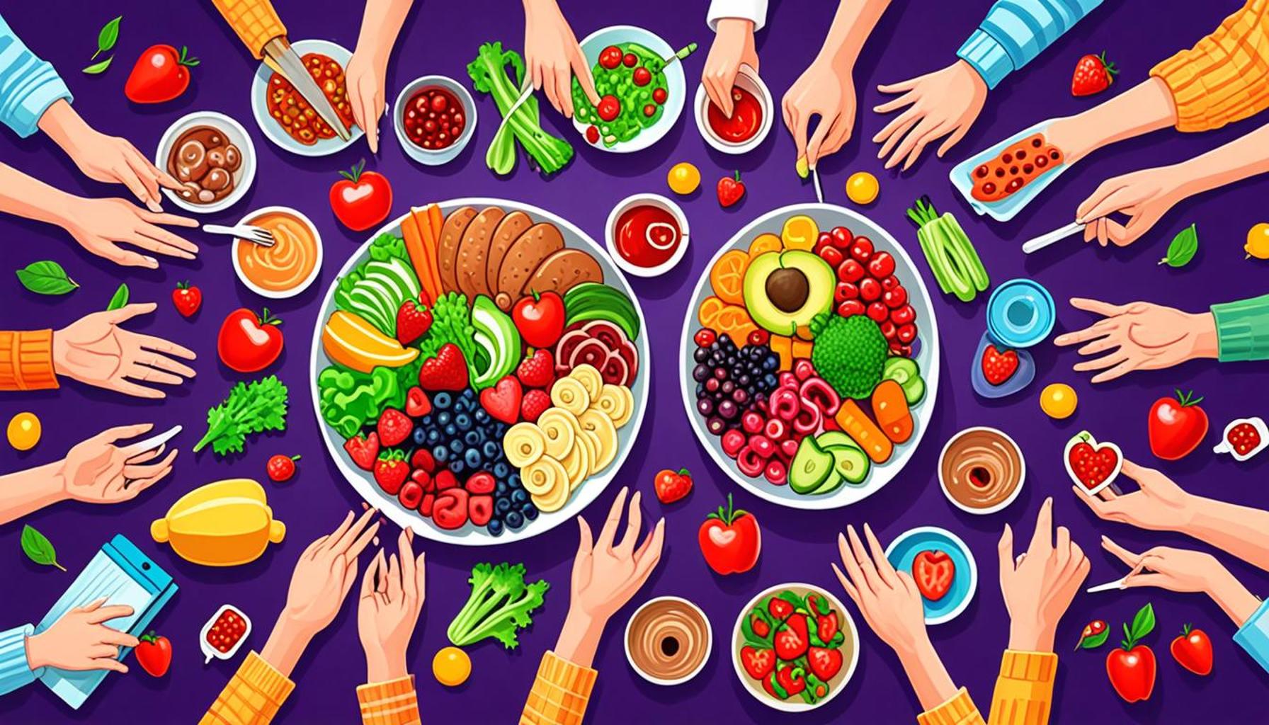 The Influence of Social Relationships on Adherence to Healthy Eating Habits