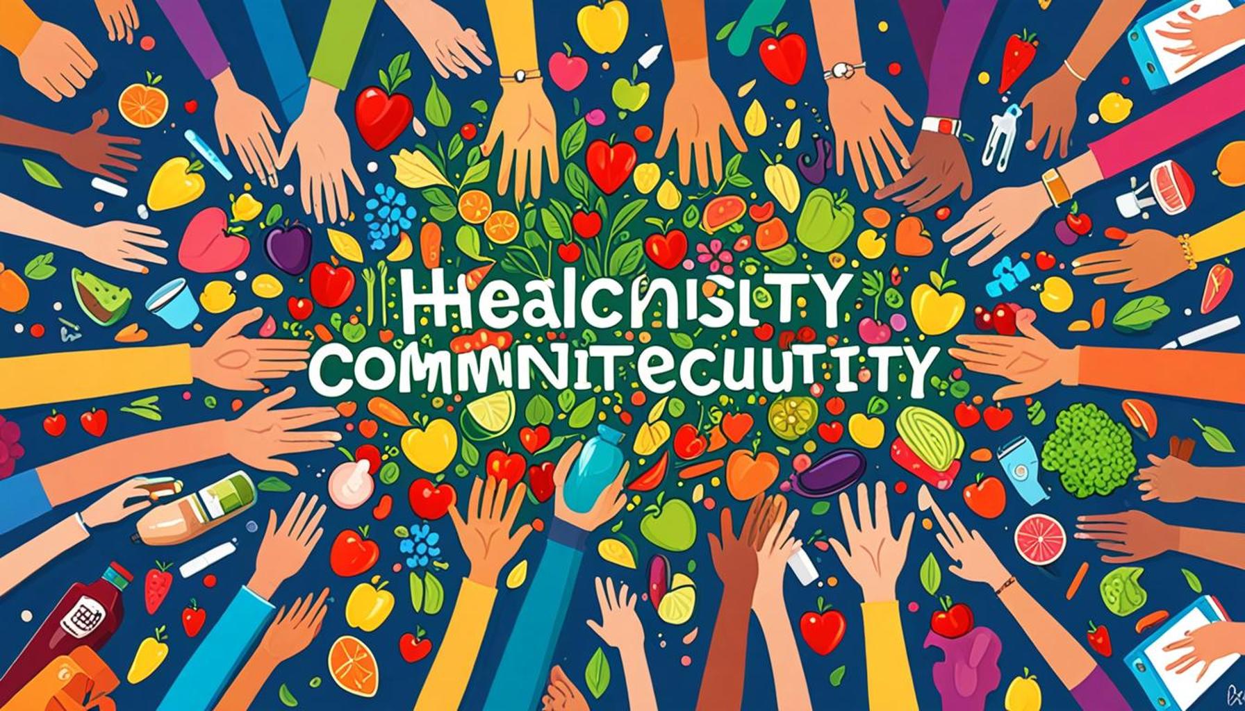 The Role of the Community in Promoting Healthy Habits: How Social Interaction Improves Well-Being